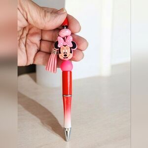 Minnie Mouse Beaded Pen  so cute